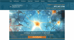 Desktop Screenshot of houstonneurologyclinic.com